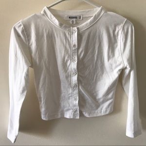 Missguided cropped cardigan